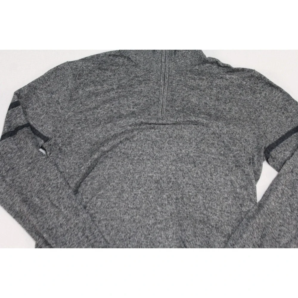 Banana Republic Men gray Sweater Pull On Eco Long Sleeve Mock Neck Size Small